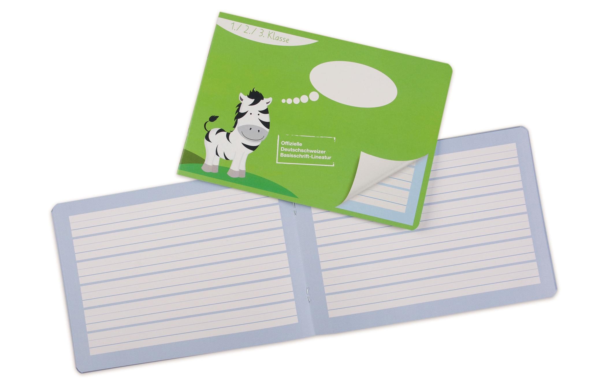 ELCO Schulheft A4, Liniert, Grün ELCO Schulheft A4, Liniert, Grün