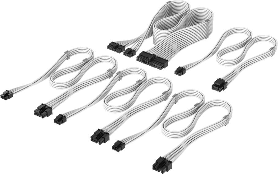 Corsair Elite Premium Ind.Sleeved PSU Cables T5 Starter Kit 75 cm Corsair Elite Premium Ind.Sleeved PSU Cables T5 Starter Kit 75 cm