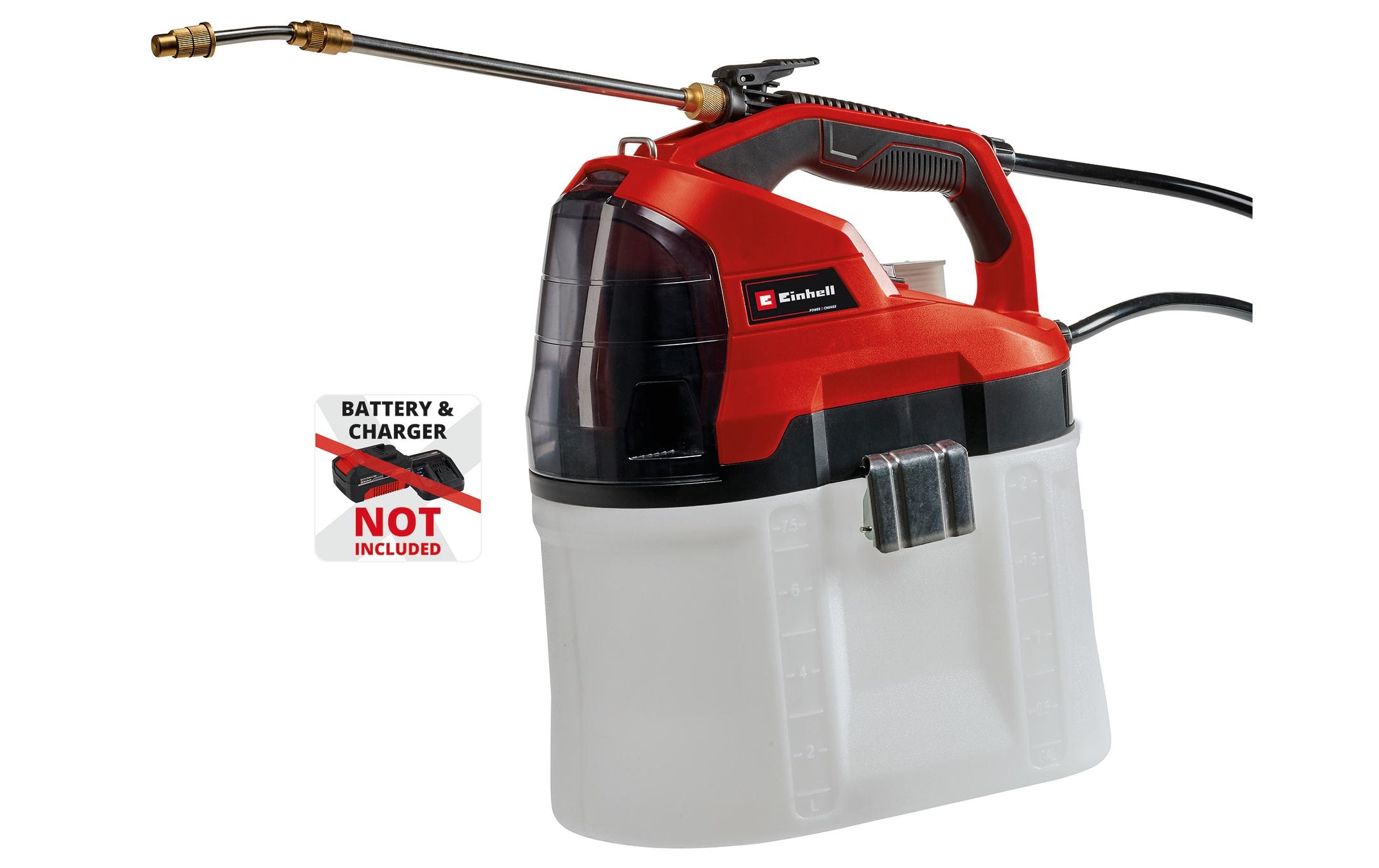 Einhell Akku-Drucksprühgerät GE-WS 18/75 Li-Solo Einhell Akku-Drucksprühgerät GE-WS 18/75 Li-Solo