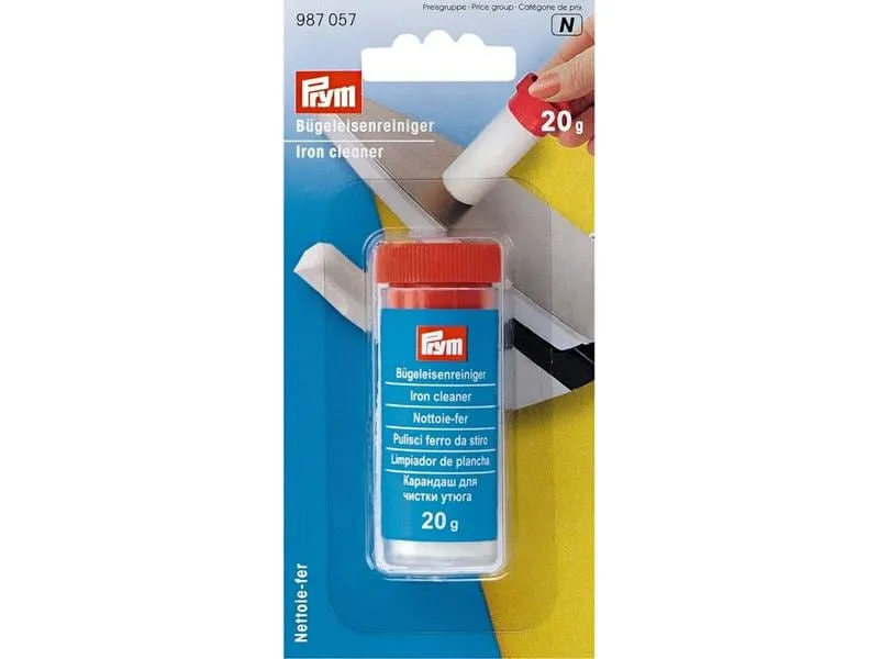 Prym Reinigungsmittel Bügeleisen 20 g Prym Reinigungsmittel Bügeleisen 20 g