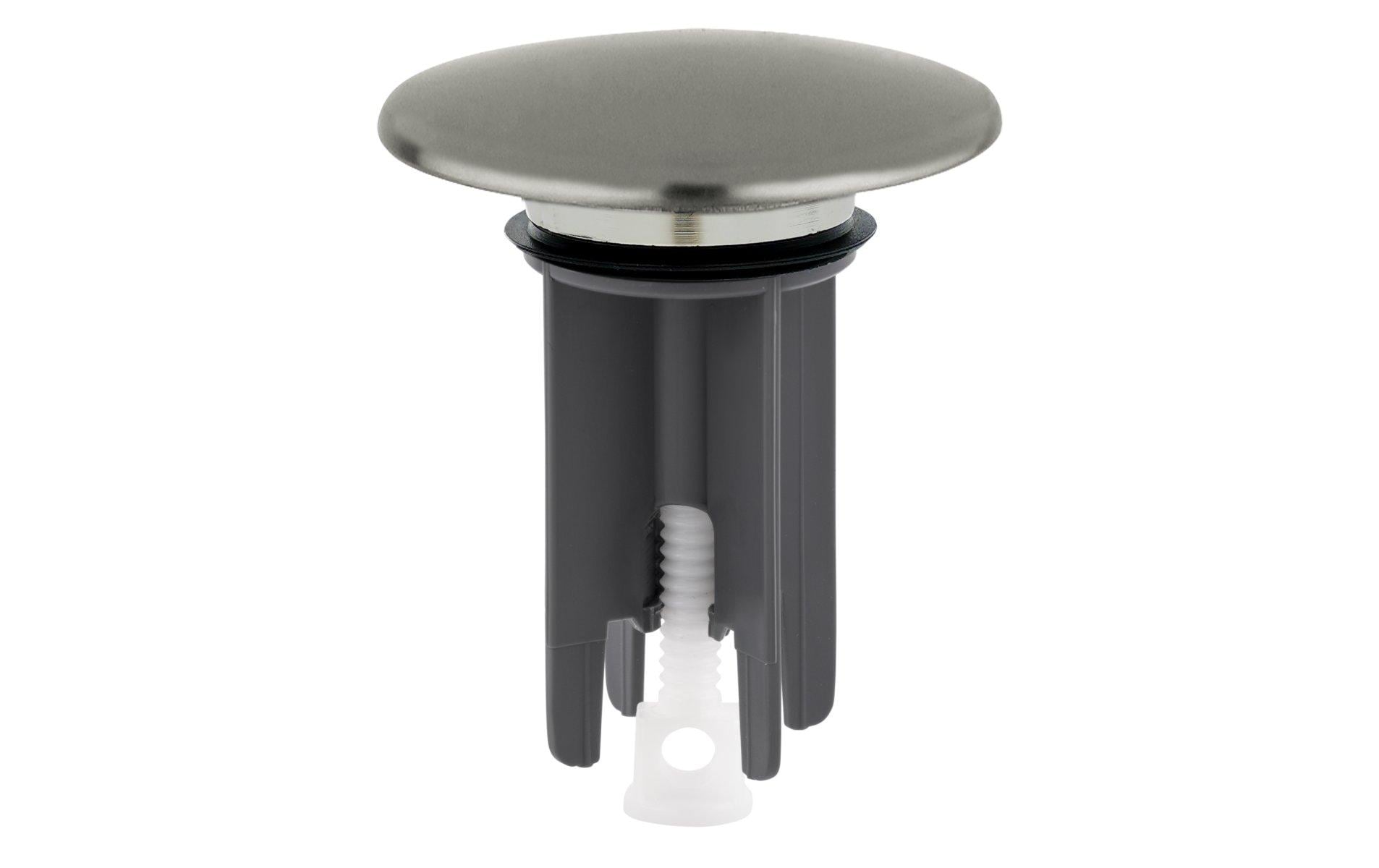 Mateu Waschbeckenstöpsel Snap Ø 63 mm, Nickel Mateu Waschbeckenstöpsel Snap Ø 63 mm, Nickel