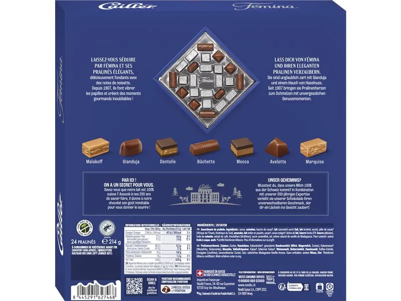 Cailler Pralinen Fémina 214 g