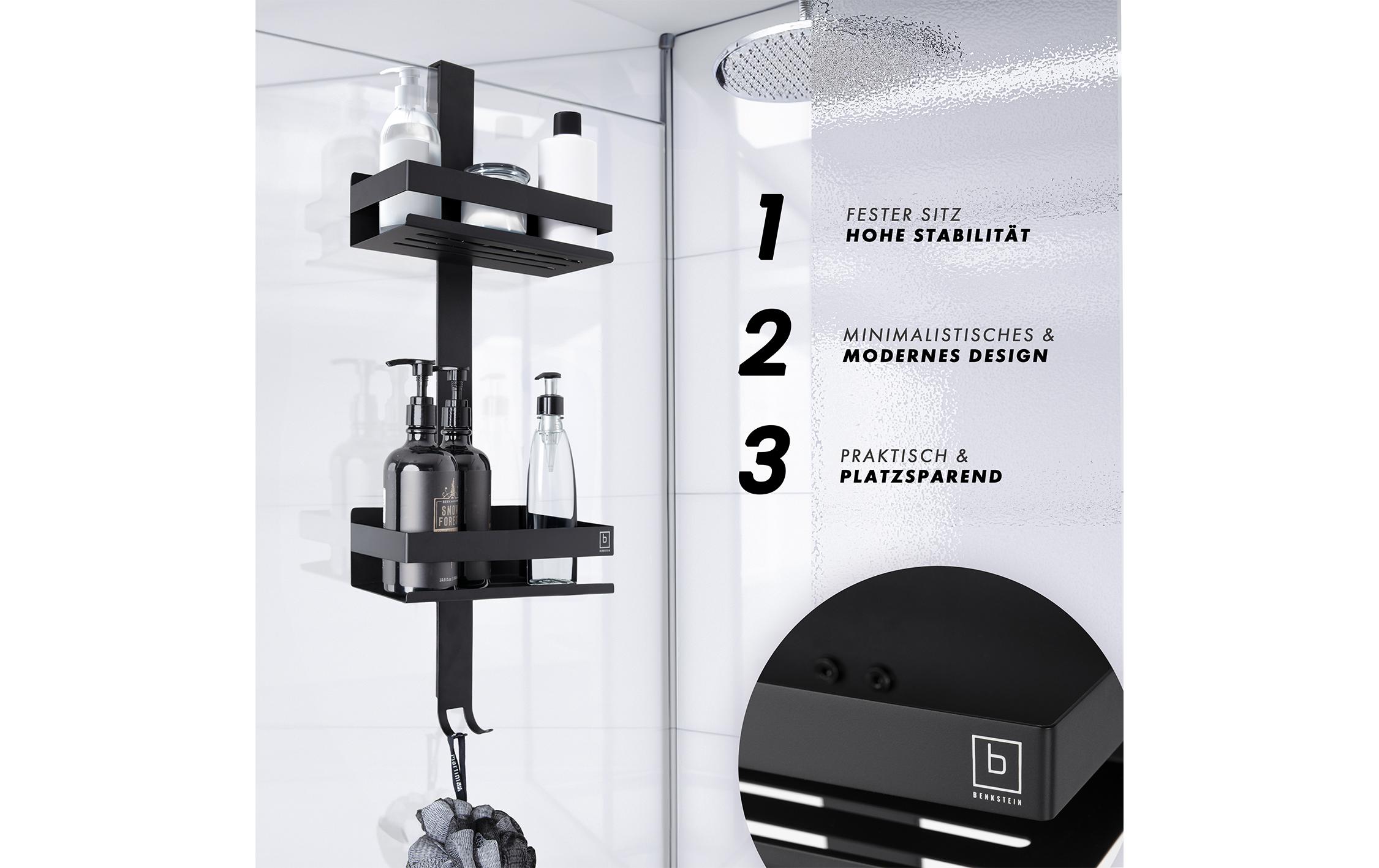 Benkstein Dusch-Organizer Schwarz