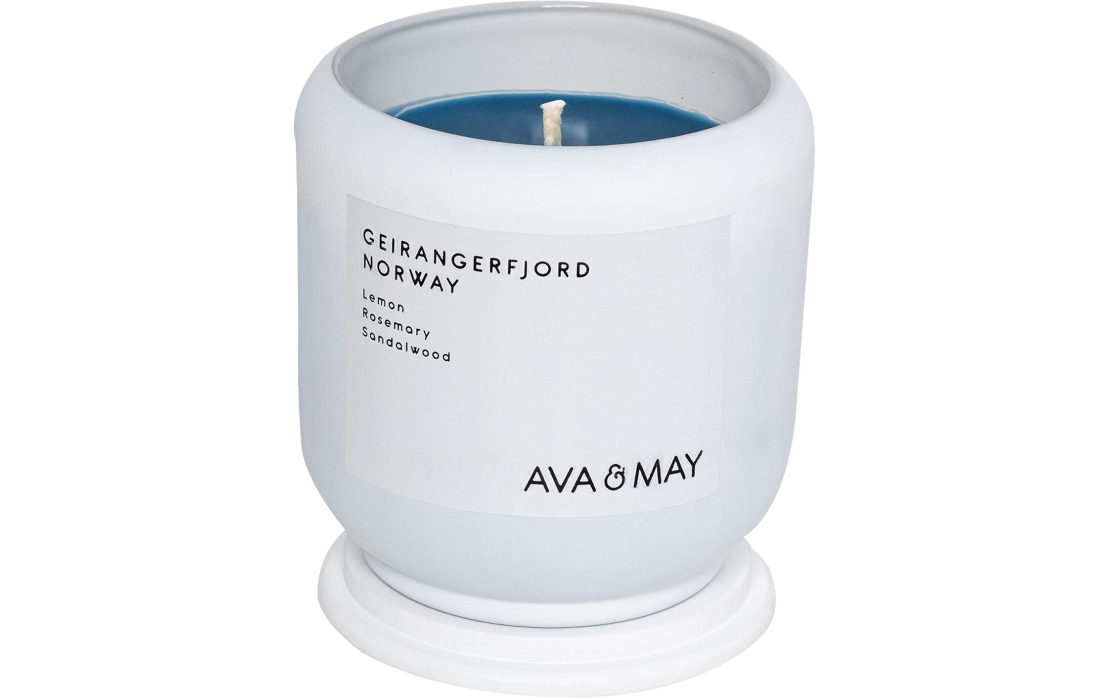 AVA & MAY Geirangerfjord Duftkerze 200 g