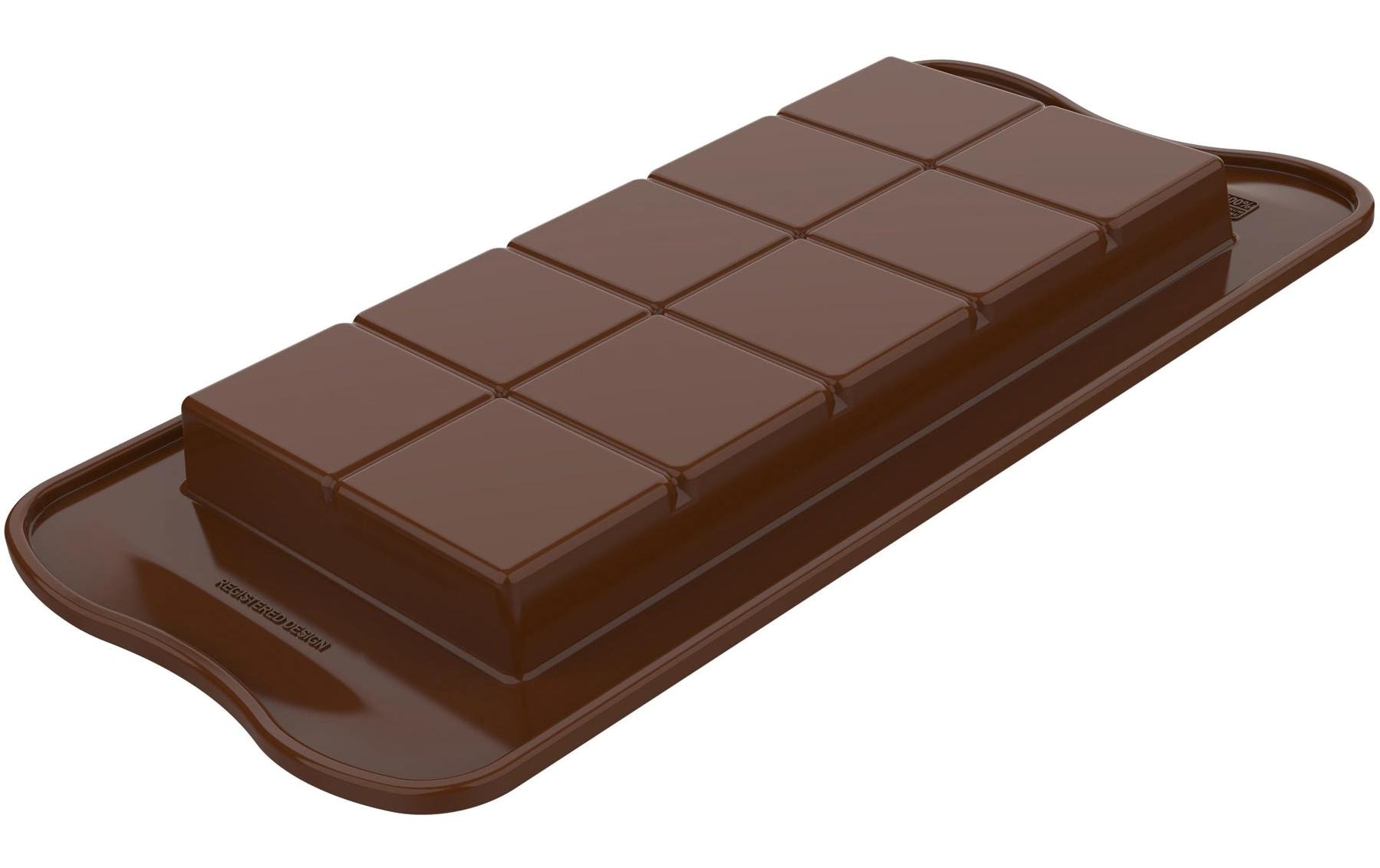 Silikomart Schokoladenform Tafel Dubai Schokolade Eckig
