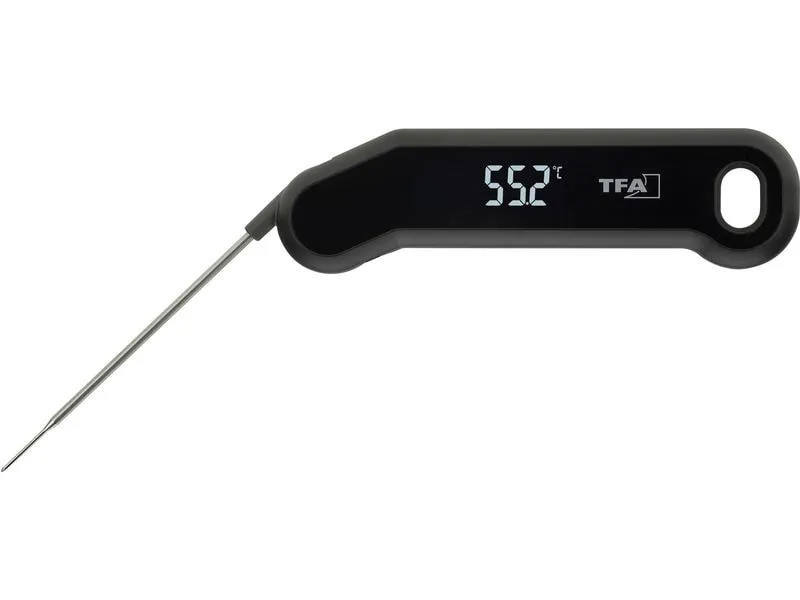 TFA Dostmann Küchenthermometer Digital, Profi, Einstech, IP66, Schwarz TFA Dostmann Küchenthermometer Digital, Profi, Einstech, IP66, Schwarz