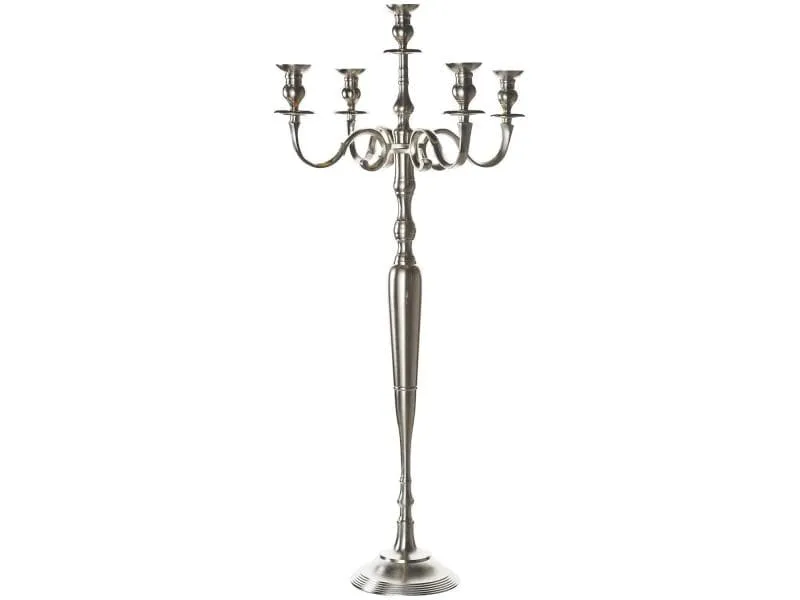 balthasar Kerzenständer Silber, 57 cm x 120 cm balthasar Kerzenständer Silber, 57 cm x 120 cm