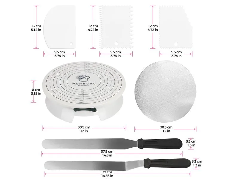 Wenburg Tortendeko-Set – Kuchenständer