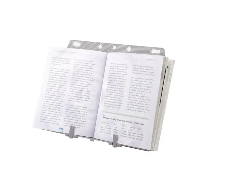 Fellowes Dokumentenhalter Booklift A4 Grau Fellowes Dokumentenhalter Booklift A4 Grau