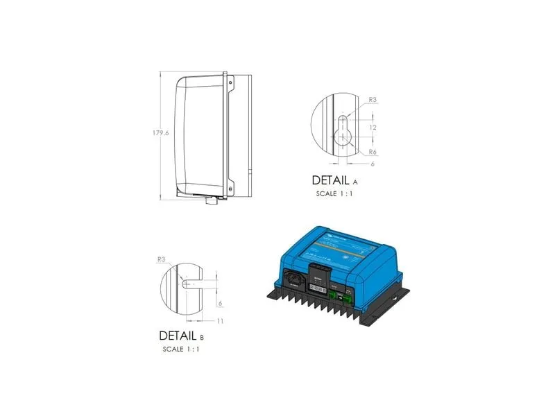Victron Batterieladegerät Victron Energy Smart 12 V 30A 120-240 V AC Victron Batterieladegerät Victron Energy Smart 12 V 30A 120-240 V AC