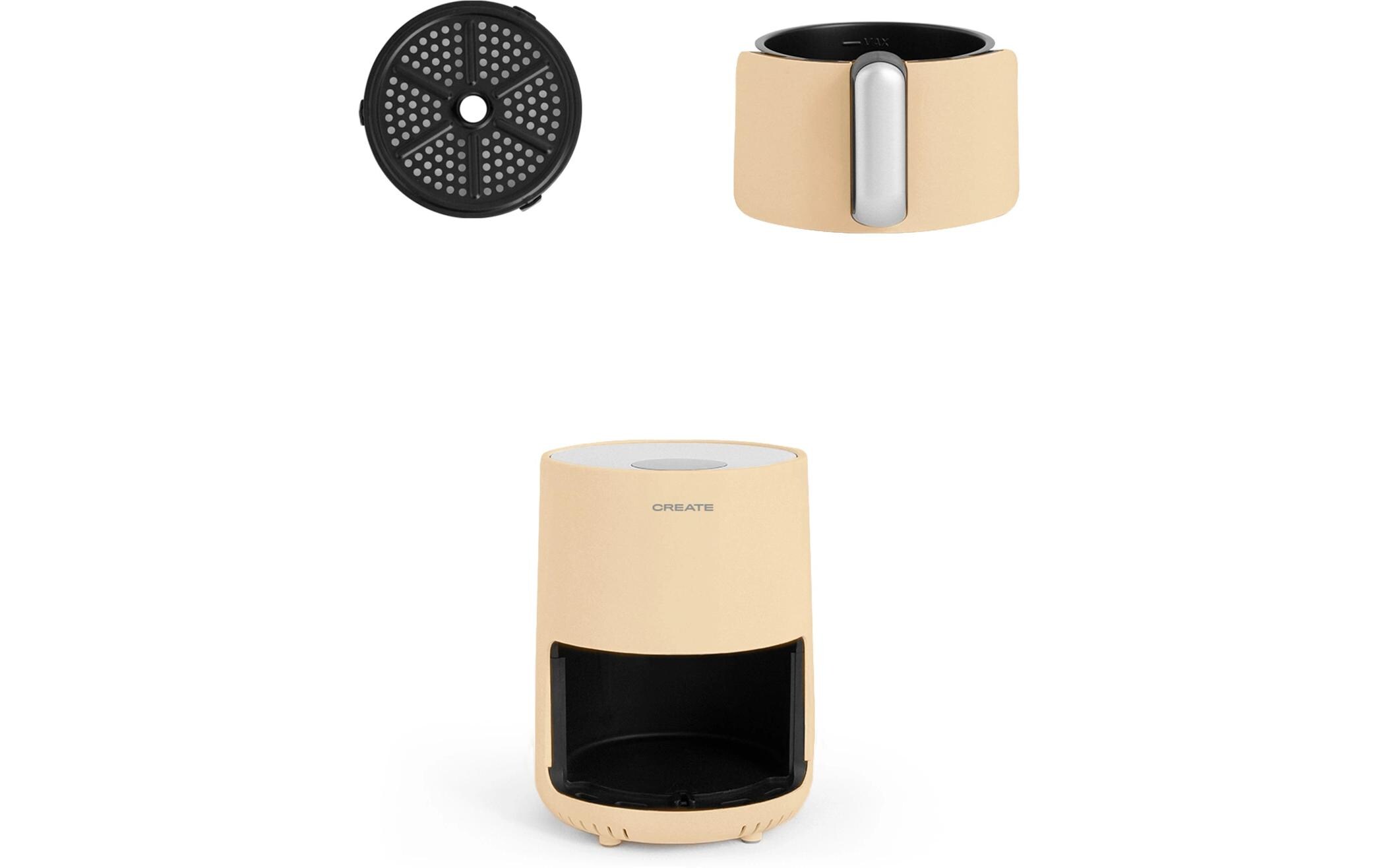 Create Heissluft-Fritteuse Air Fryer Sand 1.5 l