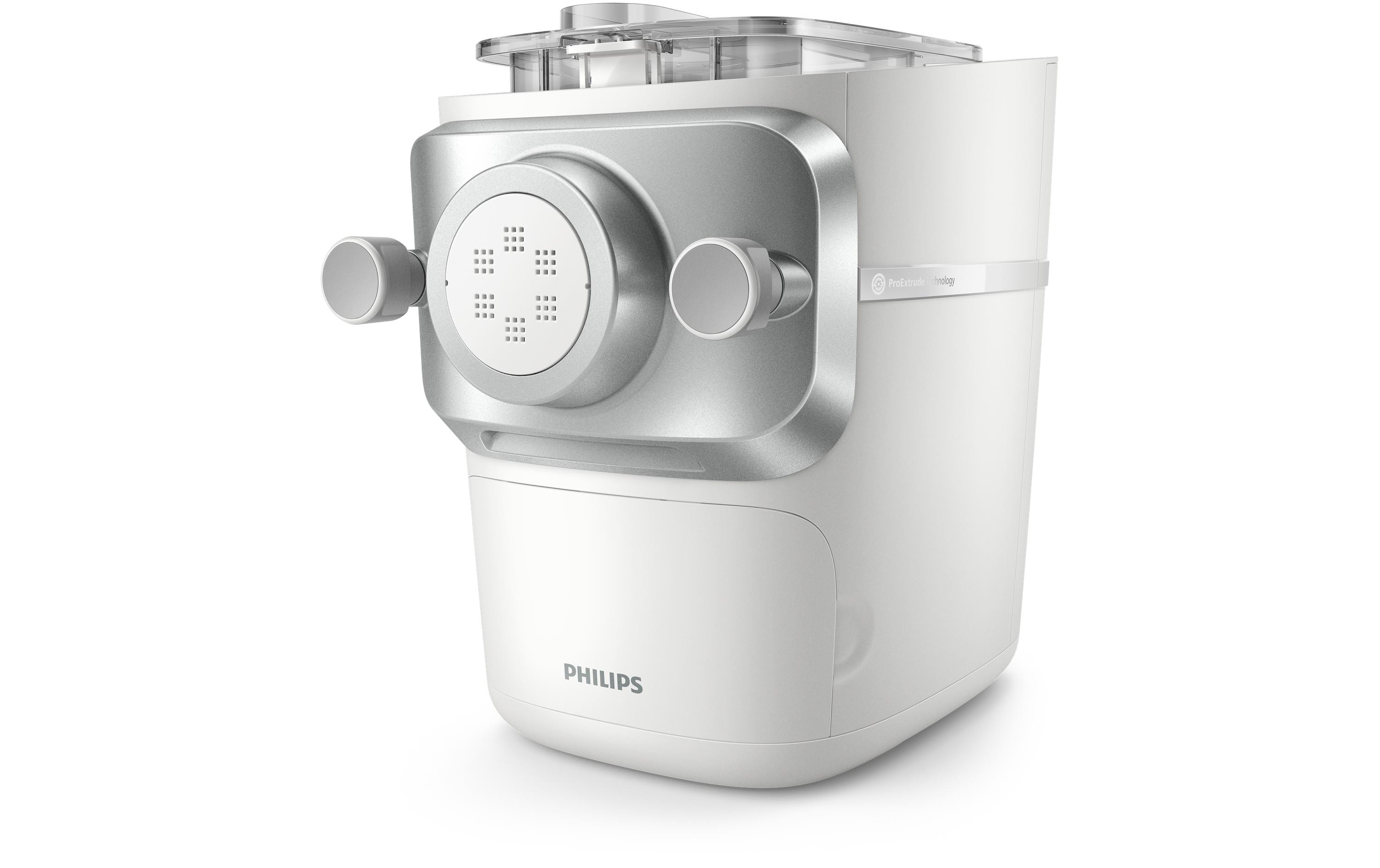 Philips Pastamaschine HR2660/00, Silber/Weiss