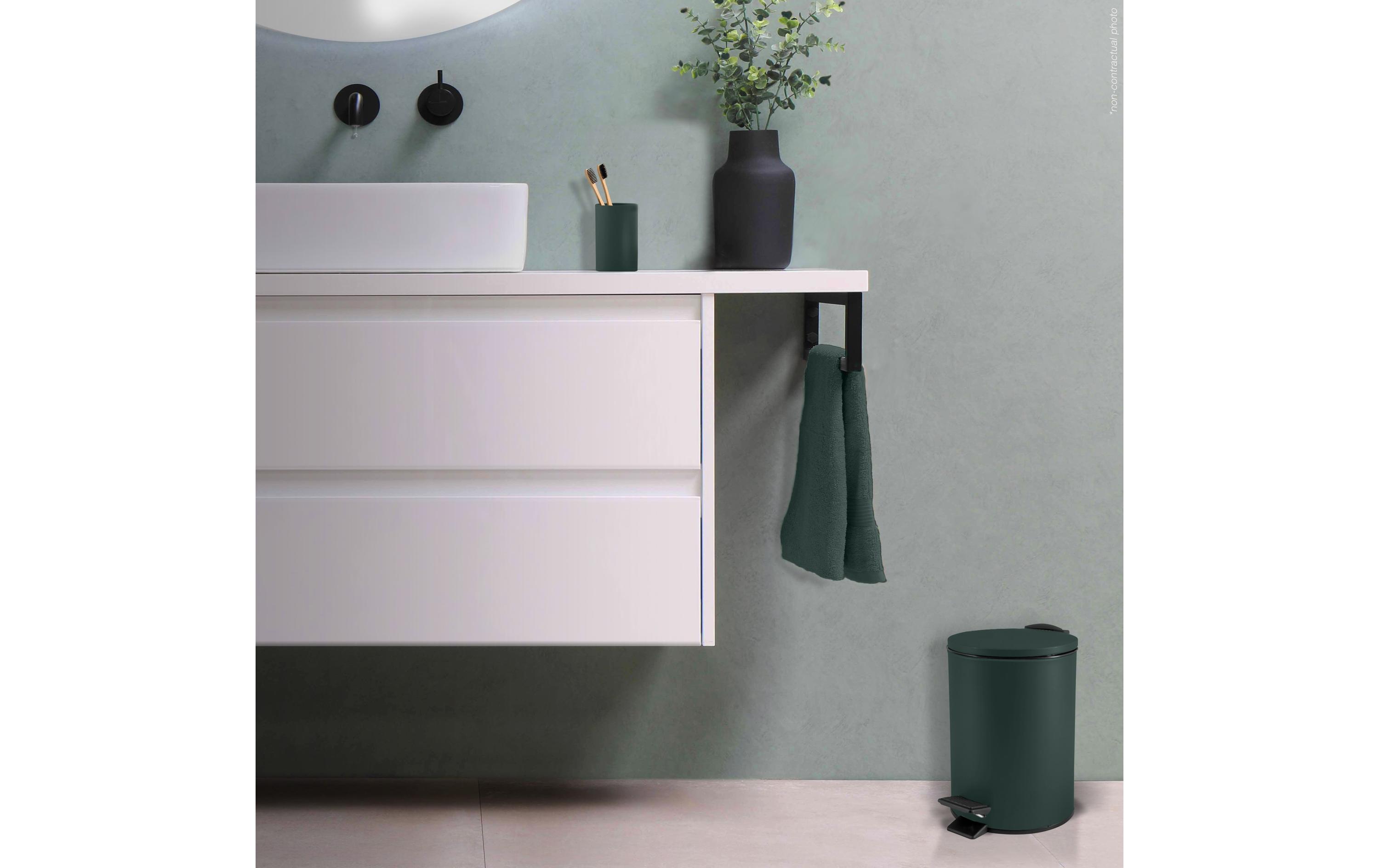 spirella Treteimer Adelar 3 l, Dunkelgrün