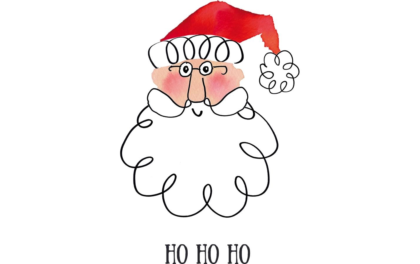 Braun + Company Taschentücher Sir Santa, 10 Stück