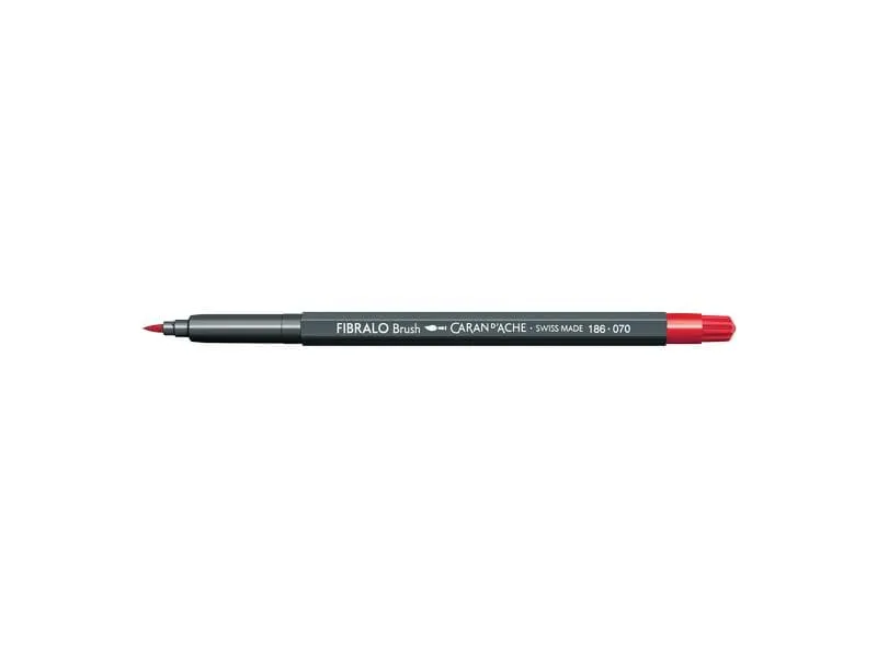 Caran d'Ache Filzstift Fibralo Brush 1 Stück, Scharlachrot Caran d'Ache Filzstift Fibralo Brush 1 Stück, Scharlachrot