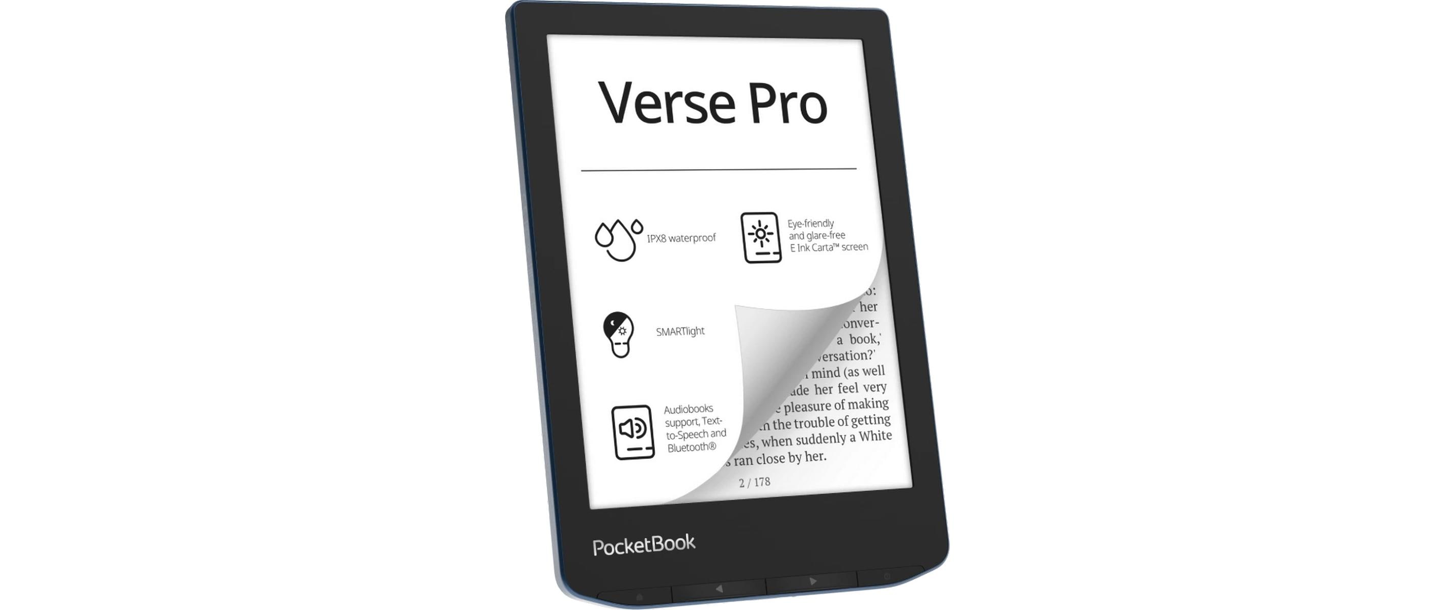 PocketBook E-Book Reader Verse Pro Azure Blue