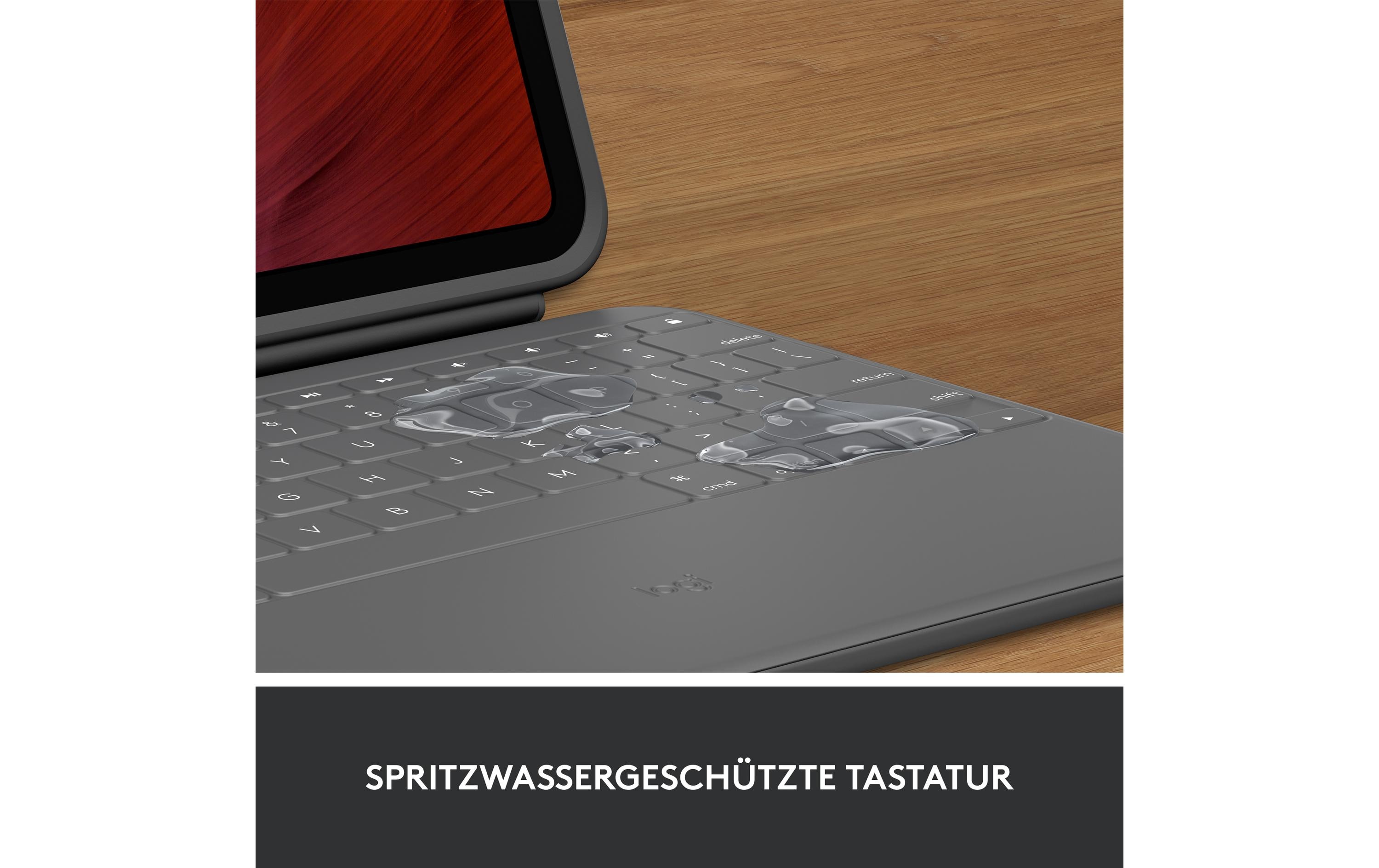 Logitech Tablet Tastatur Cover Rugged Folio iPad 10.9 (10. Gen.)