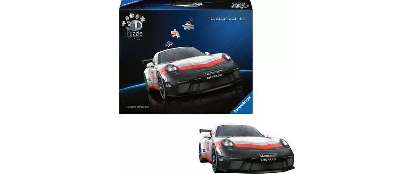 Ravensburger 3D Puzzle Iconics Porsche 911 GT3 Cup