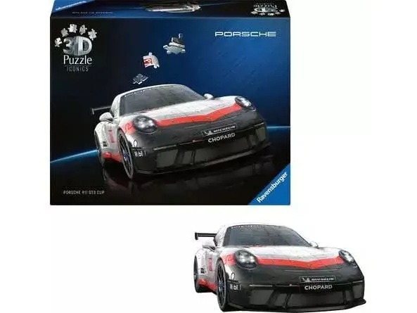 Ravensburger 3D Puzzle Iconics Porsche 911 GT3 Cup Ravensburger 3D Puzzle Iconics Porsche 911 GT3 Cup