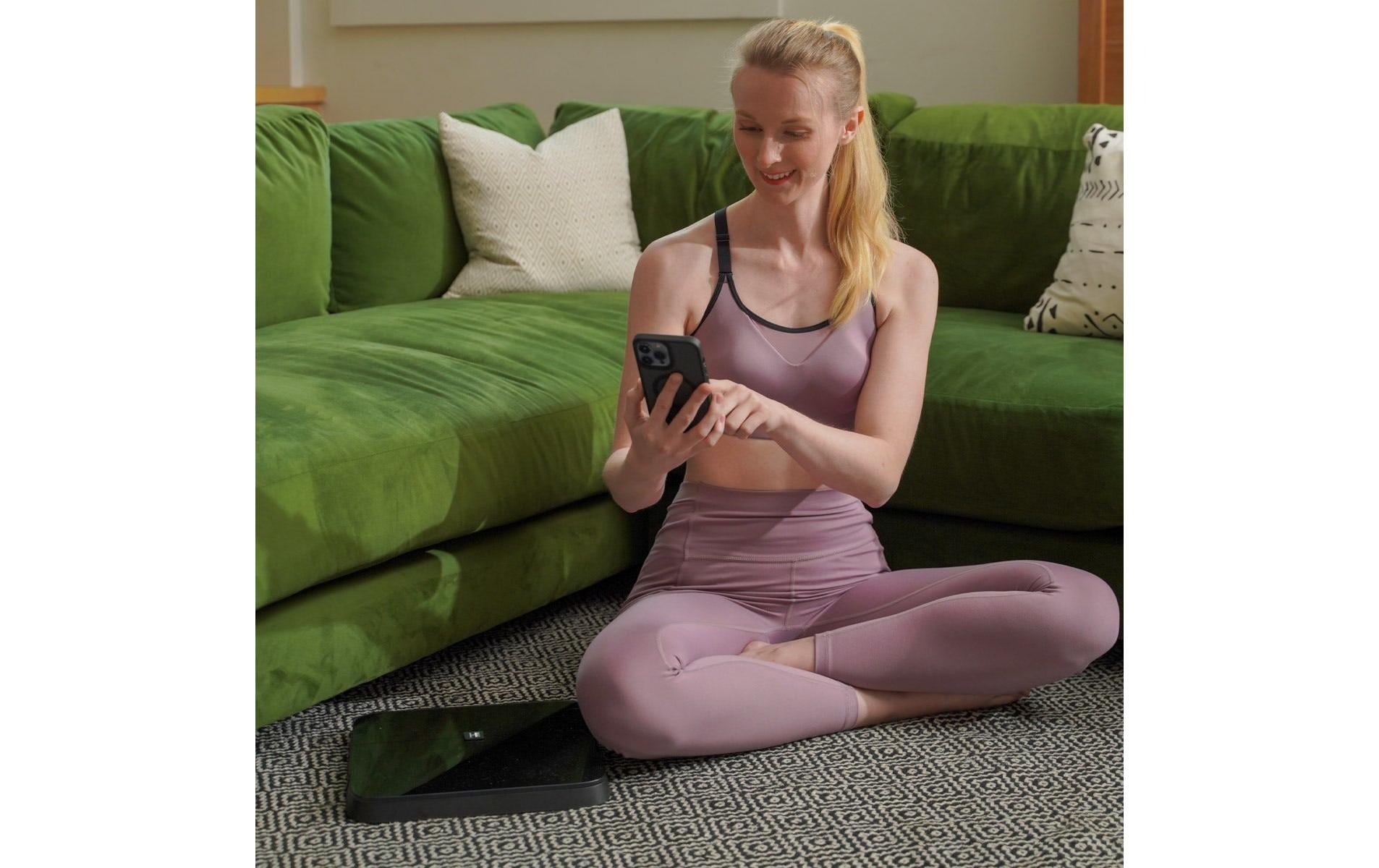 HAMMER Körperanalysewaage Body Screen TX Schwarz