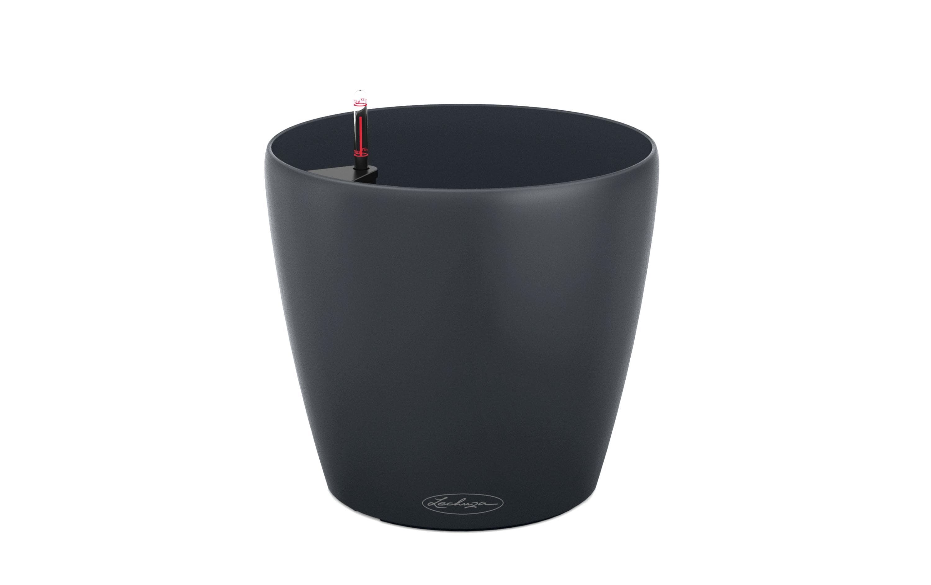 Lechuza Blumentopf CLASSICO Color 18 Schwarz