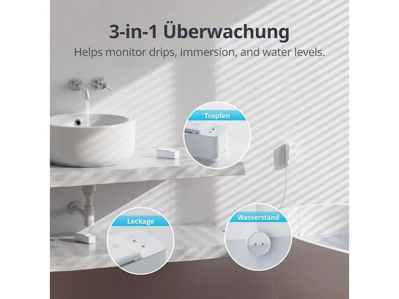 SwitchBot Water Leak Detector WLAN Weiss