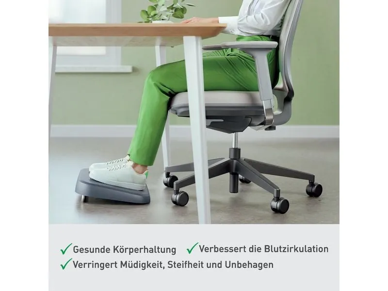 Leitz Fussstütze Ergo Grau Leitz Fussstütze Ergo Grau