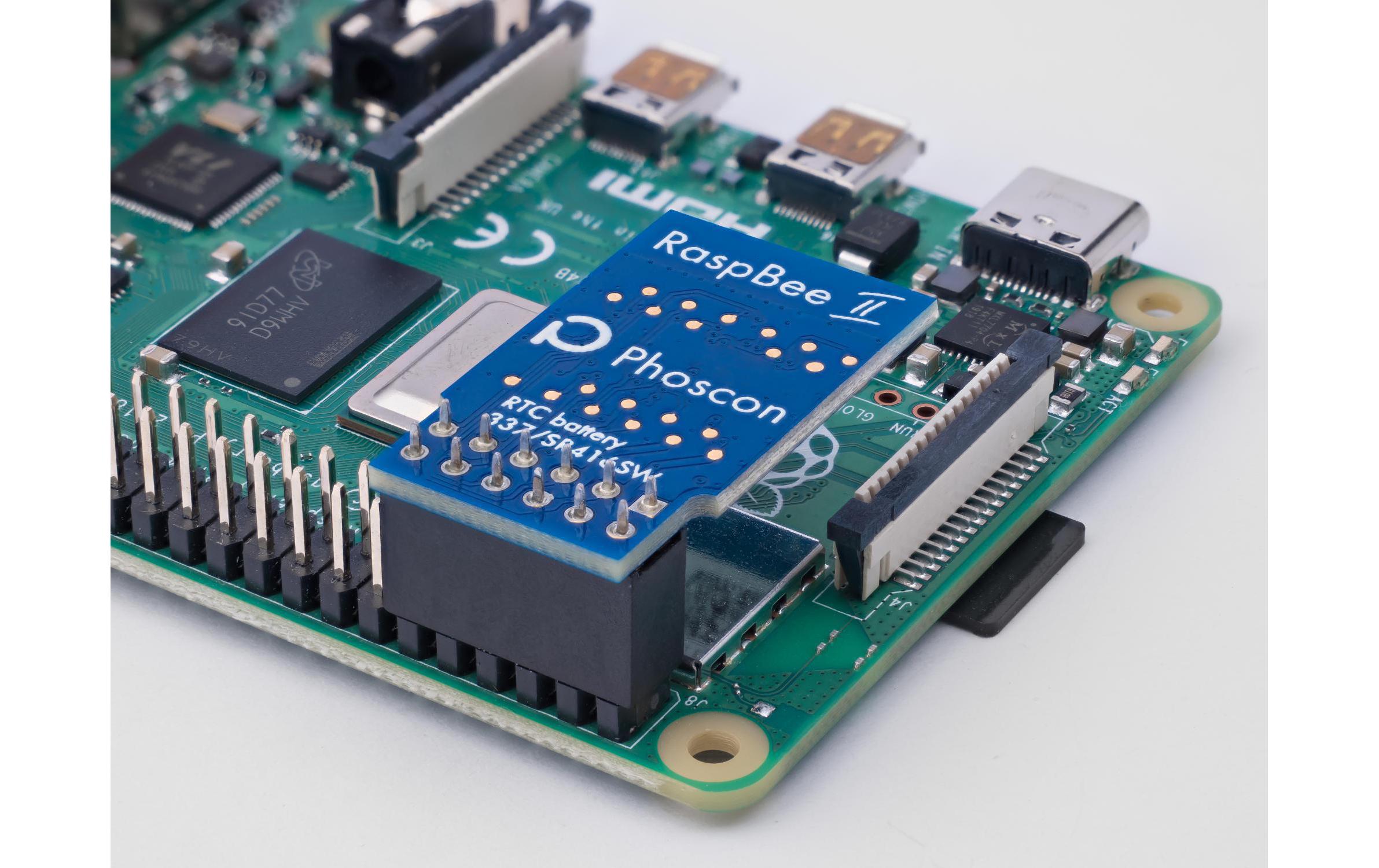 dresden elektronik ZigBee Modul RaspBee II Aufsteckmodul dresden elektronik ZigBee Modul RaspBee II Aufsteckmodul