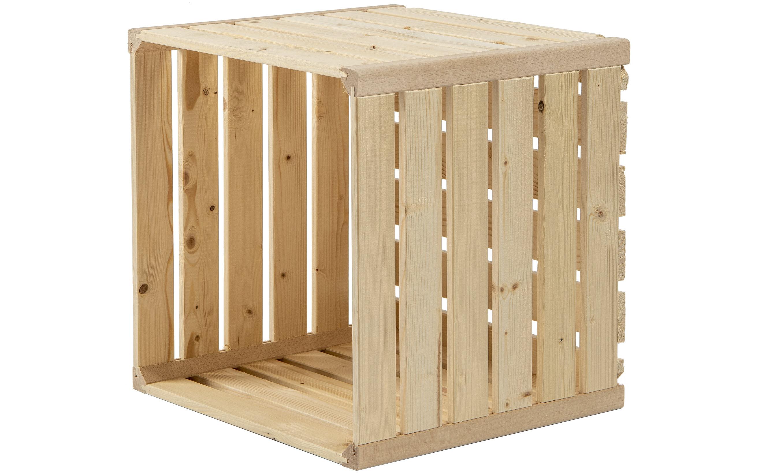 Holz Zollhaus Holzharasse A 35 x 35 cm schweizer Holz