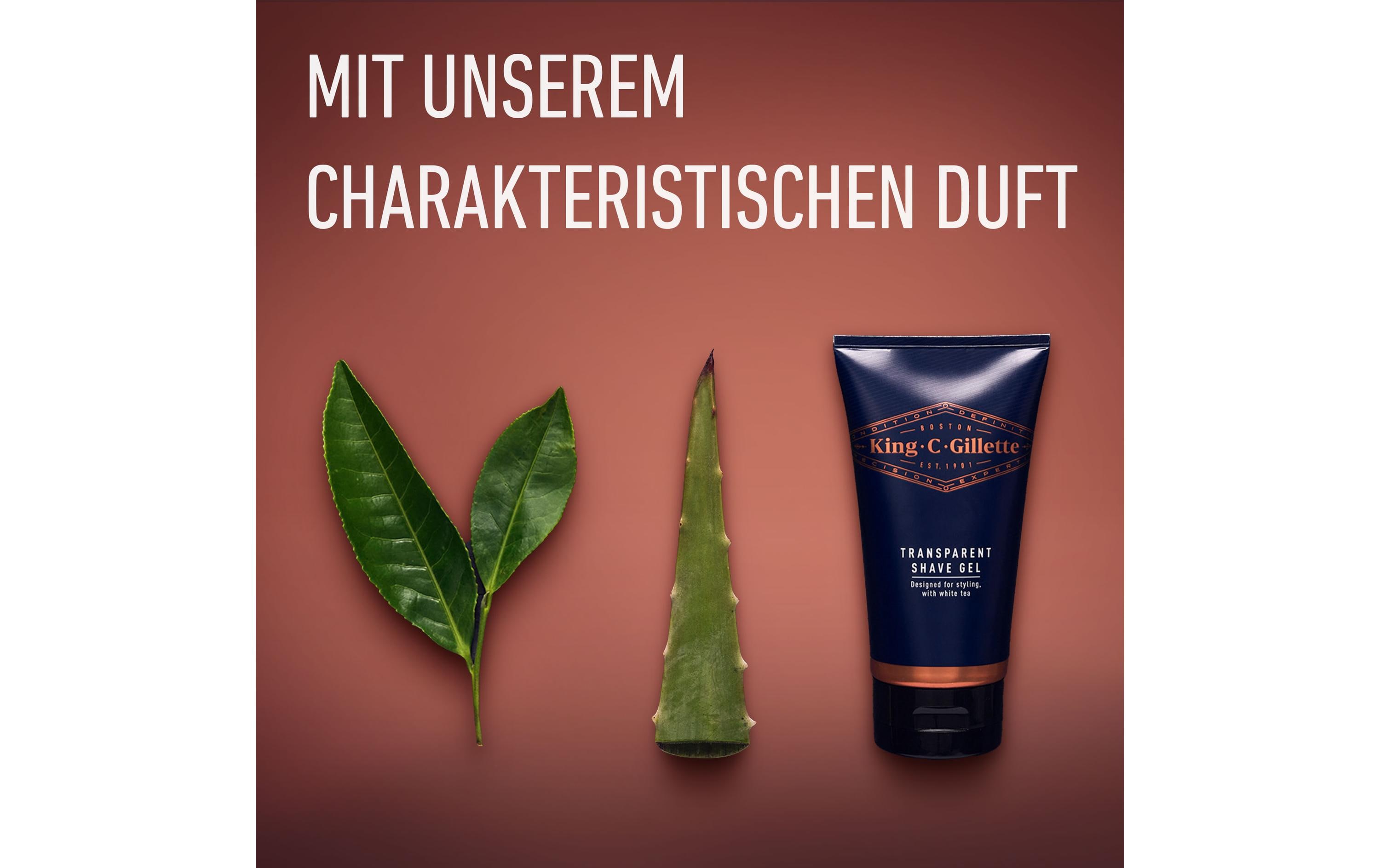 King C. Gillette Rasur- und Kantengel 150 ml