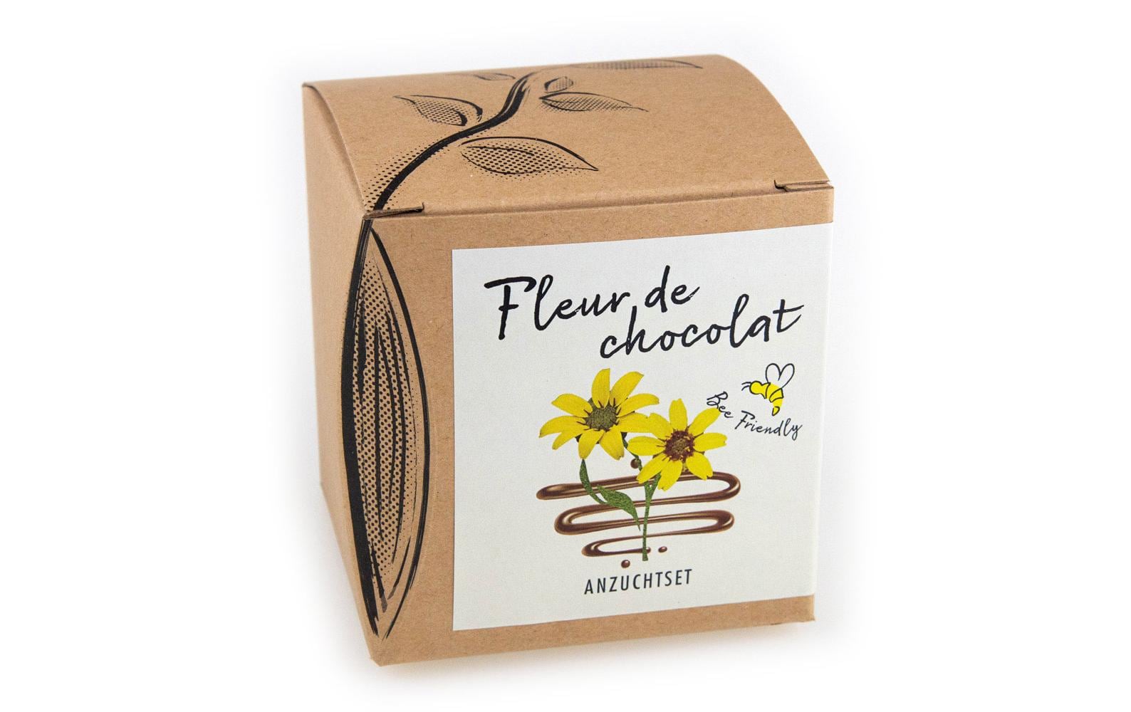 Naturkraftwerk Anzuchtset Fleur de chocolat, mit Schokoladenblume