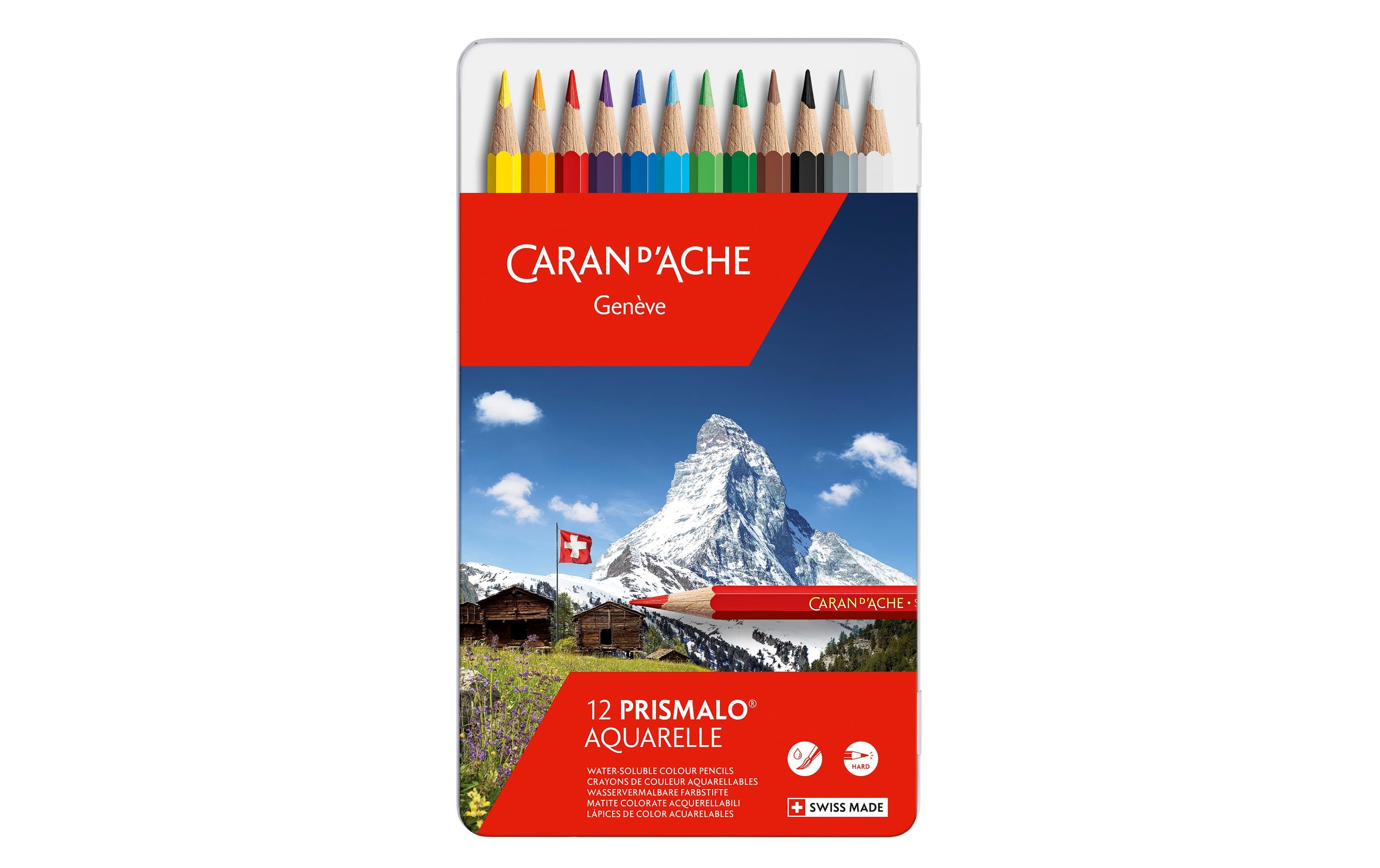 Caran d'Ache Farbstifte Prismalo 12 Stück Caran d'Ache Farbstifte Prismalo 12 Stück