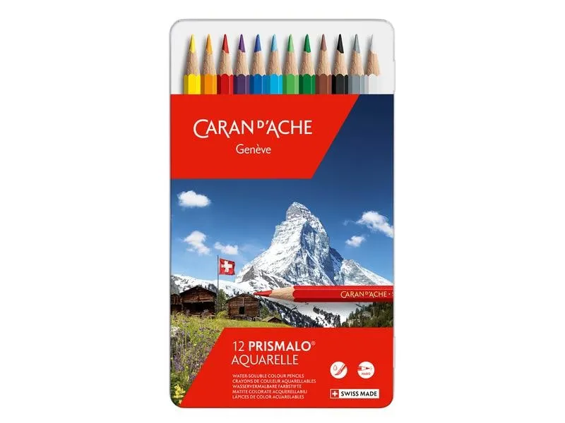 Caran d'Ache Farbstifte Prismalo 12 Stück Caran d'Ache Farbstifte Prismalo 12 Stück