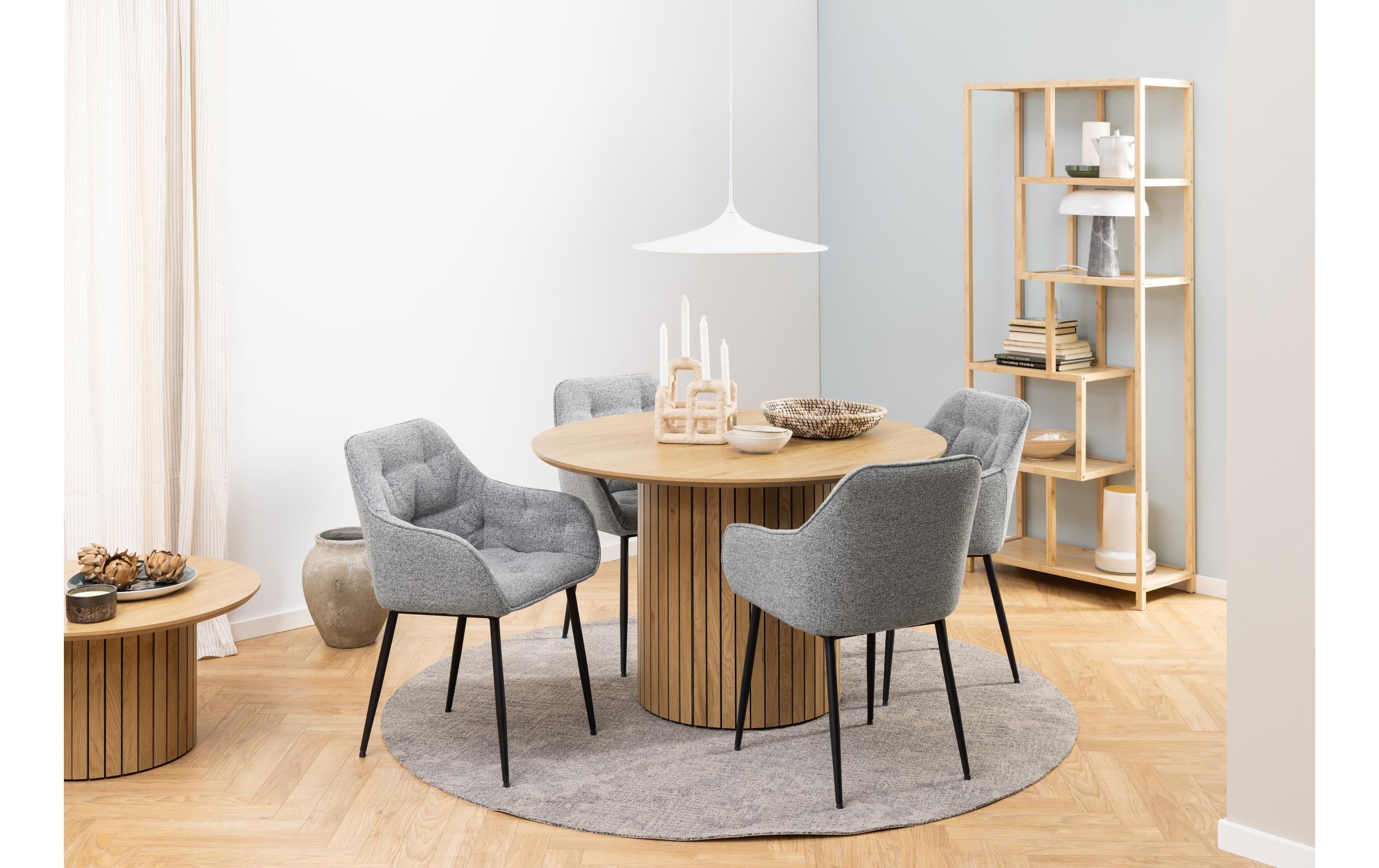 AC Design Stuhl Brooke Monza1, 2 Stück, Grau