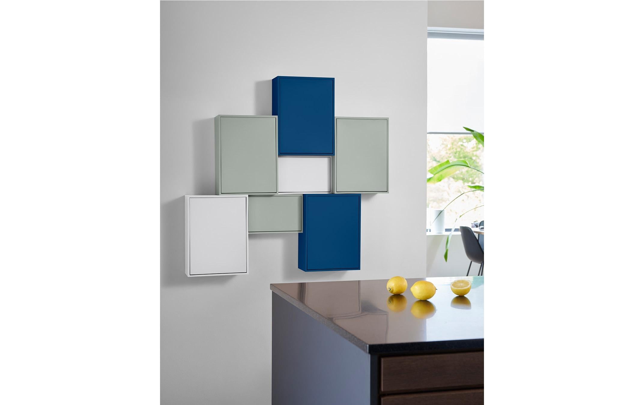 ReCollector Recyclingbehälter 12 l, Deep Dive Blue