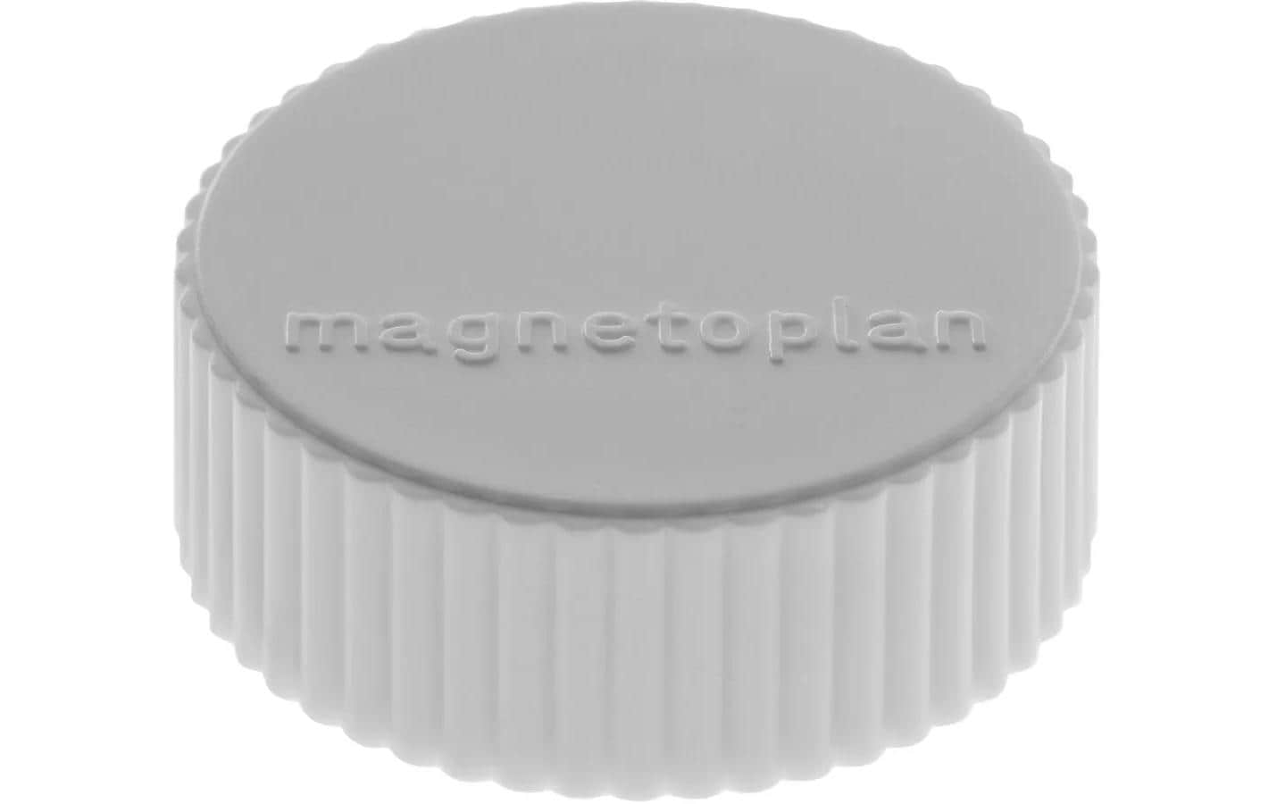 Magnetoplan Haftmagnet Discofix Magnum Ø 3.4 cm Grau, 10 Stück