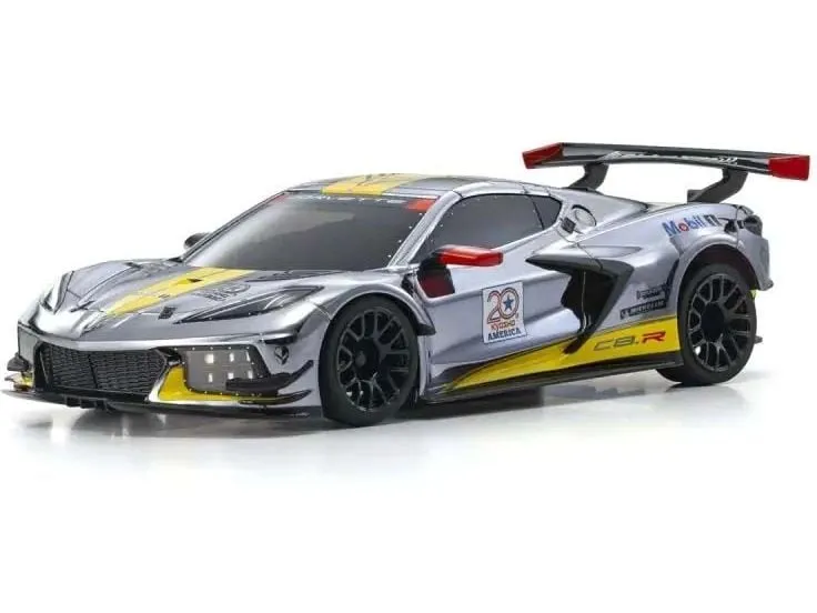 Kyosho MINI-Z MR-04 Corvette C8-R, Chrome ARTR, 1:27
