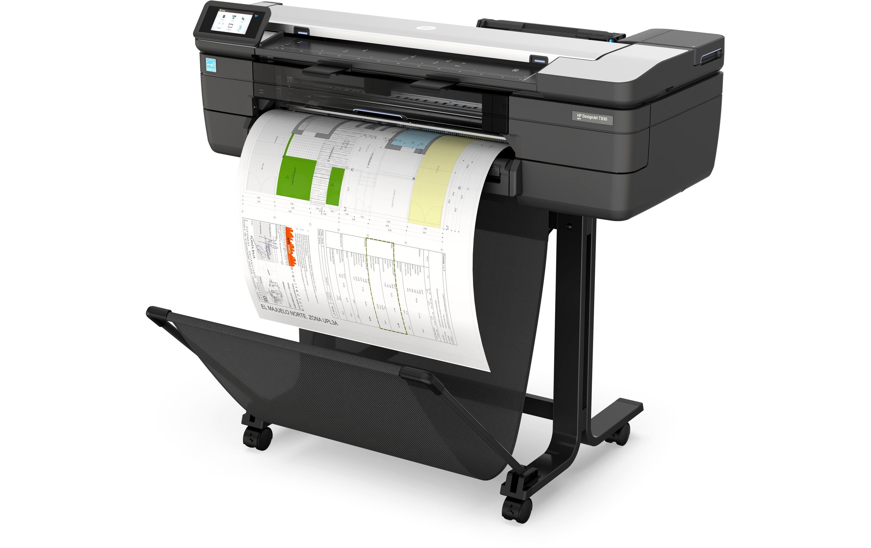 HP Grossformatdrucker DesignJet T830 - 24 HP Grossformatdrucker DesignJet T830 - 24