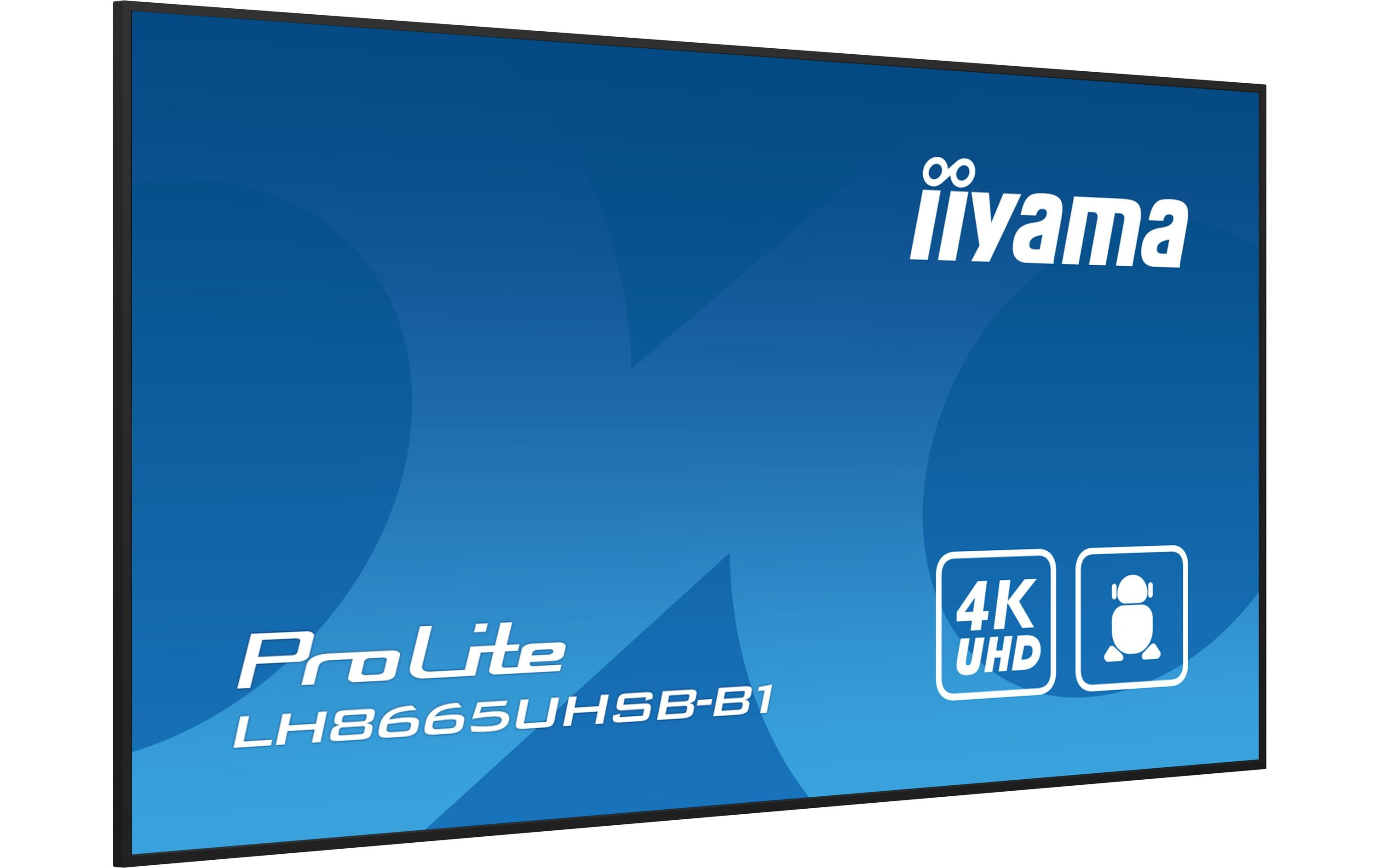 iiyama LH8665UHSB-B1 86