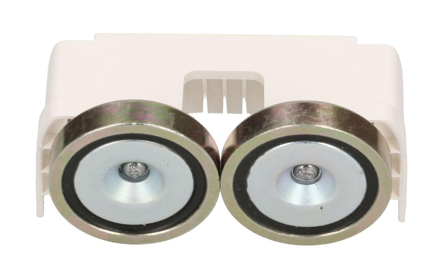 max connect Halterung mit Magnet, erhöht, CUBO, Weiss 2 Stück