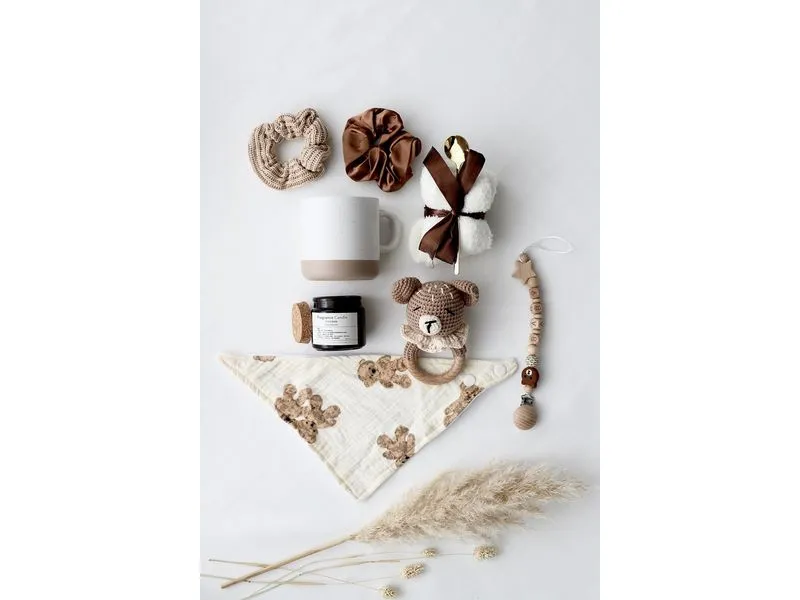 Oykami Mama und Baby Geschenkbox «Kapstadt» Bär