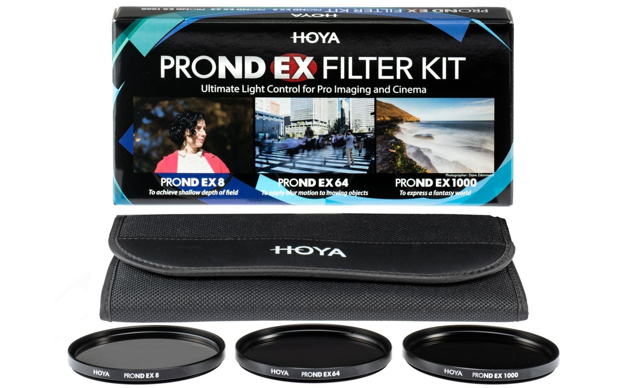 Hoya Graufilter PRO ND EX Kit 8/64/1000 – 55 mm