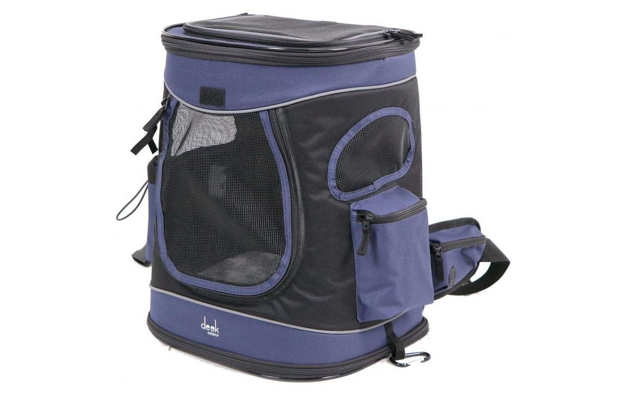 Deek Tiertransport-Rucksack Montana, 34 x 43 x 30 cm, Dunkelblau