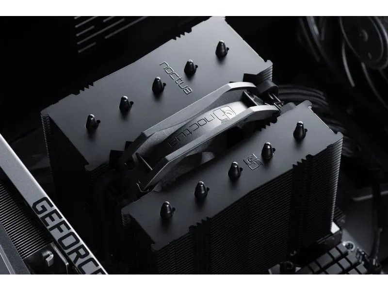 Noctua CPU-Kühler NH-D12L chromax.black Noctua CPU-Kühler NH-D12L chromax.black