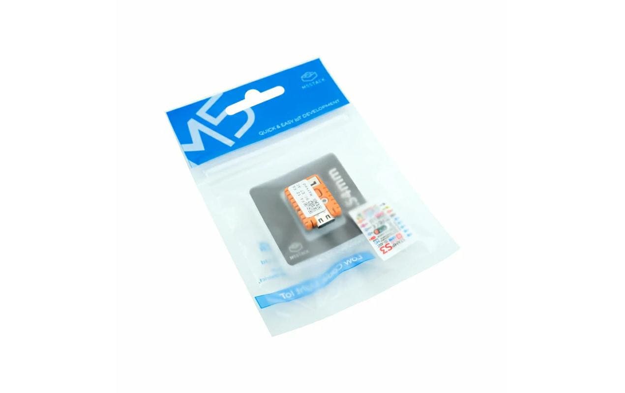 M5Stack Entwicklerboard M5StampS3 mit 2.54-Header Pin