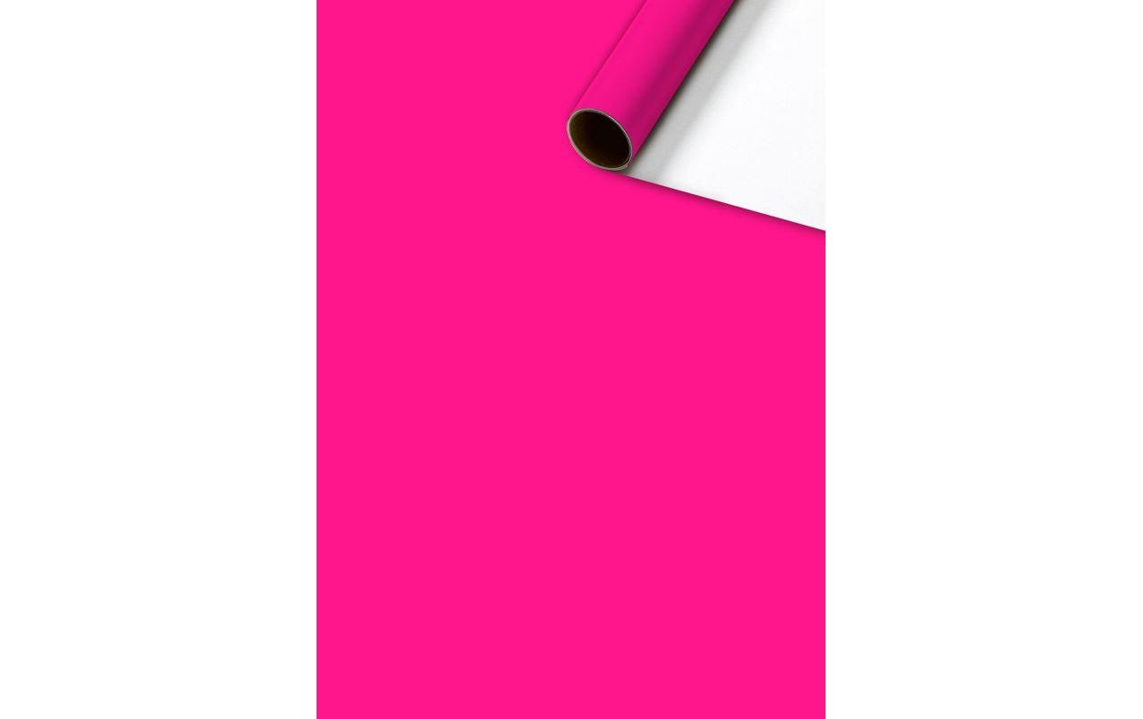 Stewo Geschenkpapier Uni Plain Pink, 70 x 200 cm