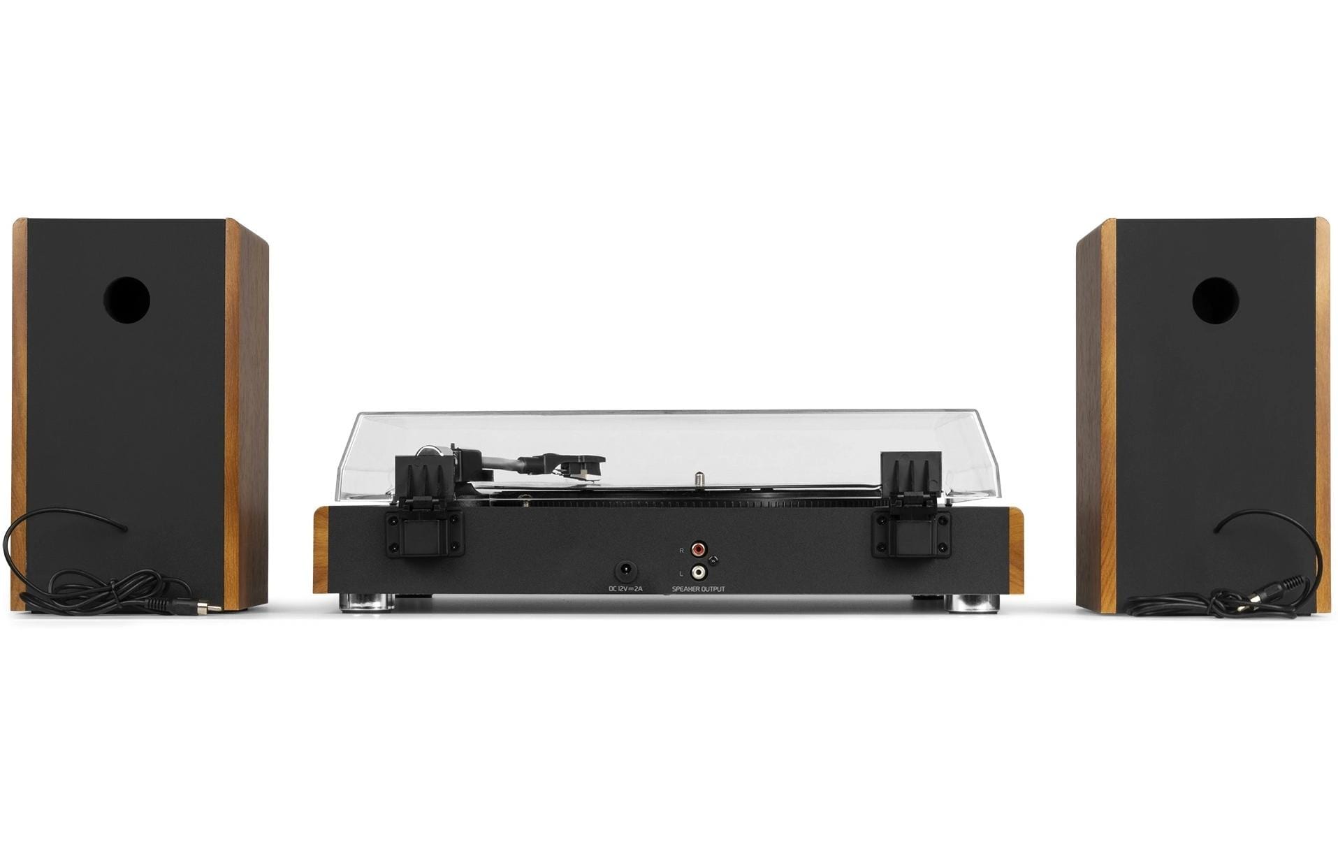 Audizio Plattenspieler RP335 Braun/Schwarz