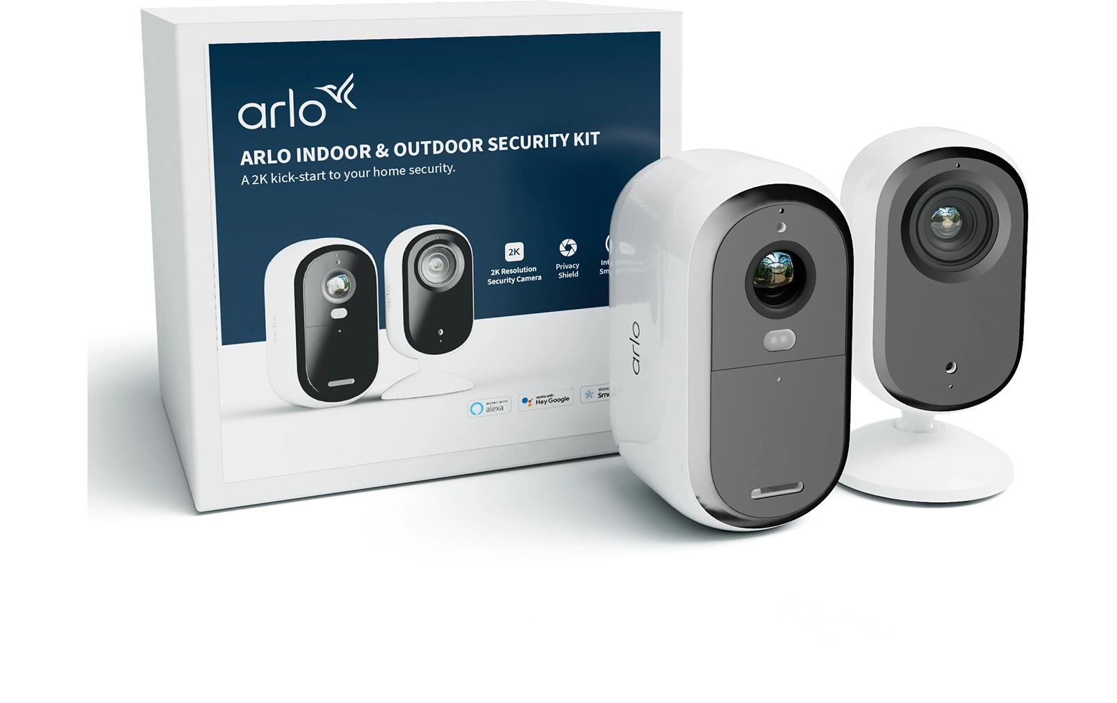 Arlo Netzwerkkamera IP 2er Pack, BUN3050-3060EUS Weiss Arlo Netzwerkkamera IP 2er Pack, BUN3050-3060EUS Weiss