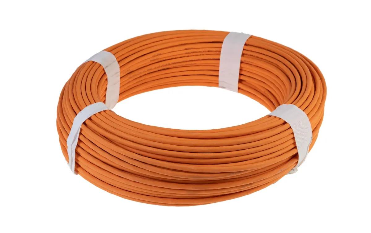 Dätwyler IT Infra Verlegekabel CU 7060 4P Cat 6A, S/FTP, 100 m, Orange