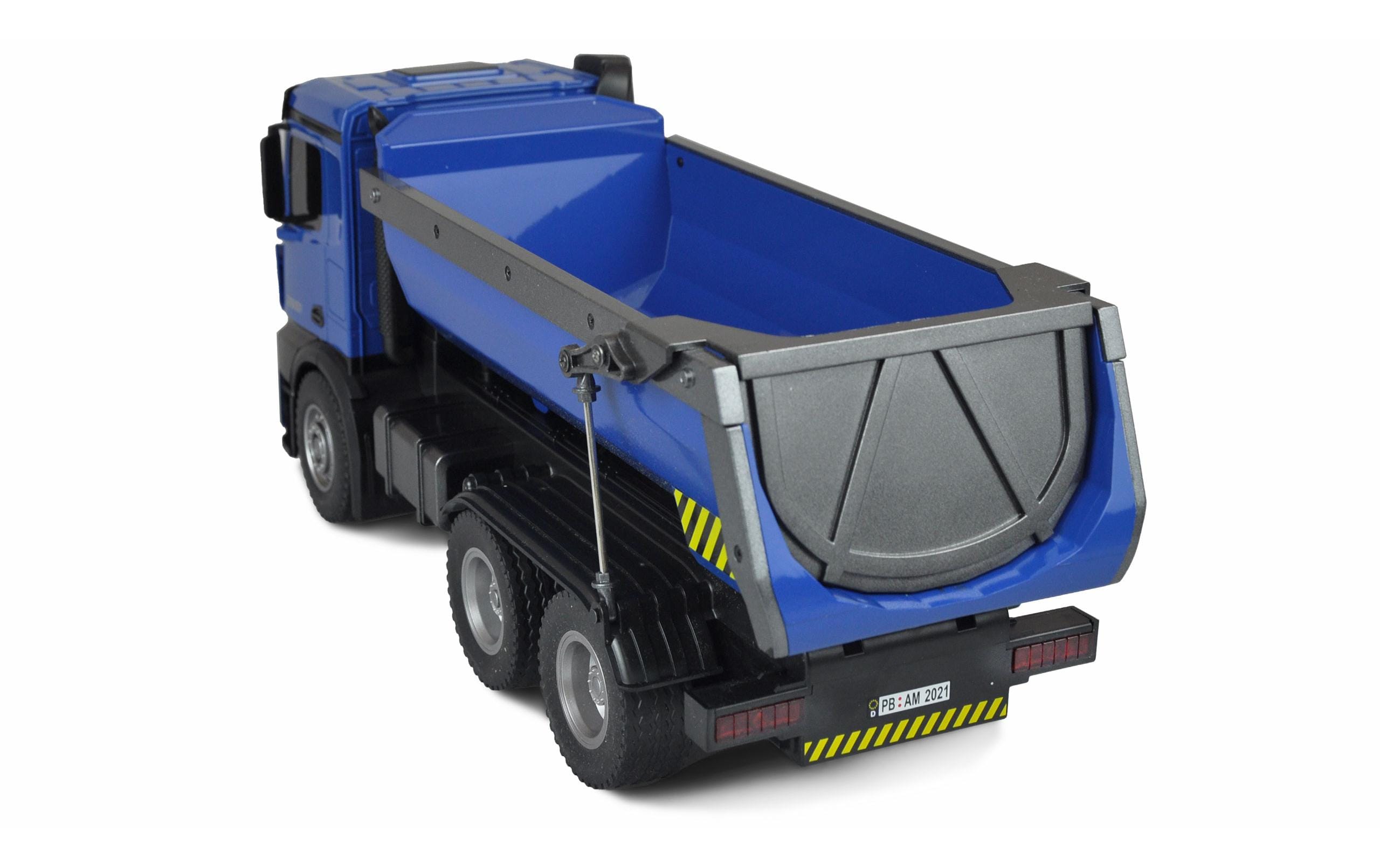 Amewi Lastwagen Mercedes-Benz Arocs 6x4, Blau 1:18, RTR